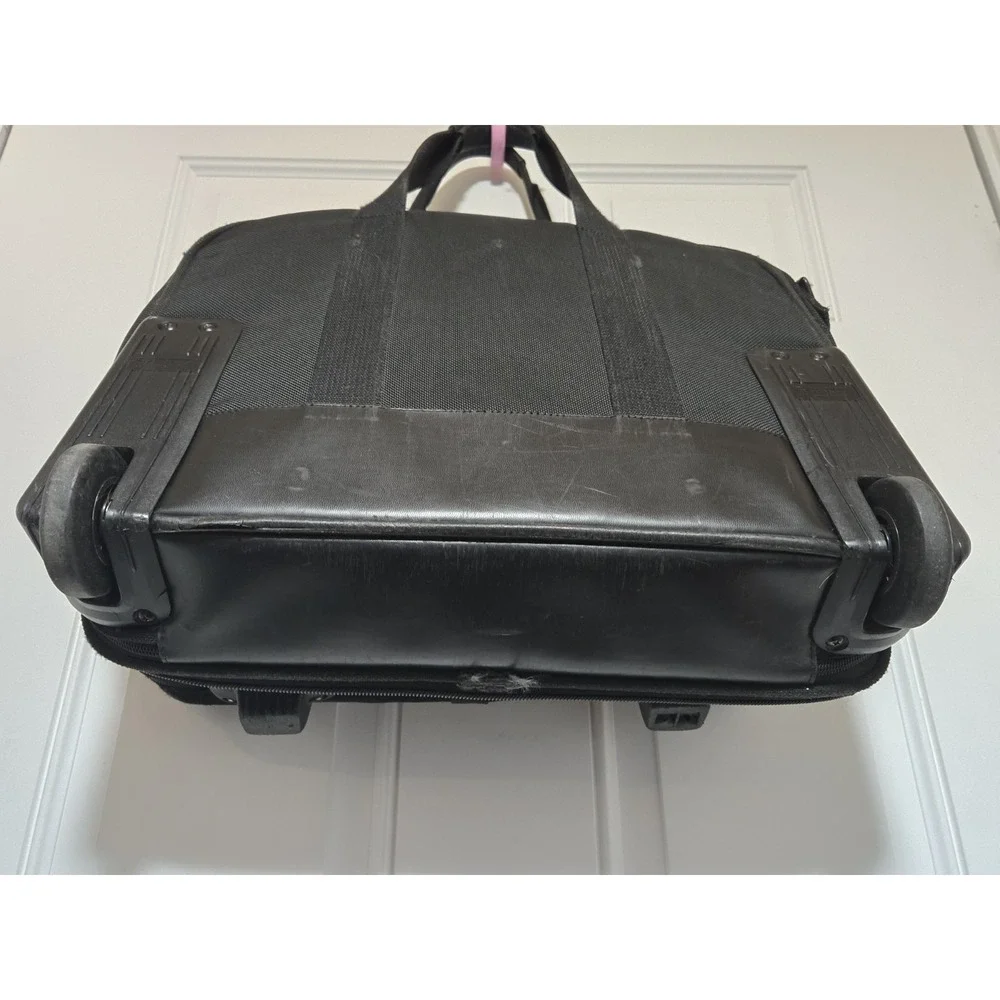 TUMI 2206D3 Deluxe‎ Rolling Expandable Laptop Carry-On Briefcase Ballistic Bag
